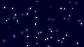 Sparkling Stars Animation Video 2024