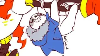Sans the sloth...