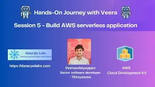 Build AWS Serverless Application - AWS CDK