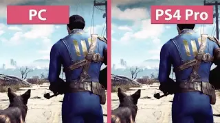 4K UHD | Fallout 4 – PC vs. PS4 Pro 4K Mode Graphics Comparison
