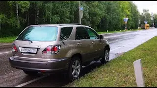 Снятие переднего бампера Lexus RX 300 1 поколение