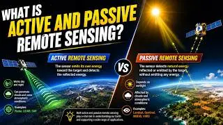 What is Active and Passive Remote Sensing?