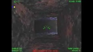 Descent I, Secret level 1, cold start, no death, full rescue, 164HP at exit