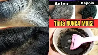 USE this on WHITE HAIR and NEVER use dye AGAIN! Dye your hair without dye or chemicals