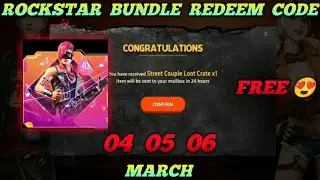 Rockstar Bundle Redeem Code For All Server || Redeem code for all server || 😍