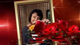 Видео из фото,  ко дню рождения Нине Максимовне.
