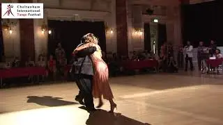 2019 Leticia and Aoniken dance tango to Me Quedé Mirándola at CITF