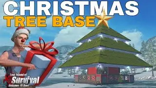 Living in a largest Christmas tree base in Last Island of Survival