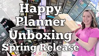 Happy Planner Unboxing || Spring Release 2023 || Bright & Happy!