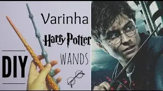 DIY: Varinhas de Harry Potter / diy wands | Andressa Moraes
