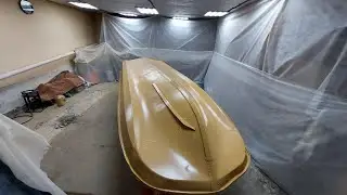 Покраска лодки обь (часть 1)