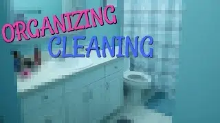 EMMA CLEANS AND ORGANIZES HER BATHROOM! WHO'S GETTING SICK NOW?
