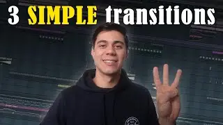 3 SIMPLE transitions WITHOUT using risers or snare roll build ups