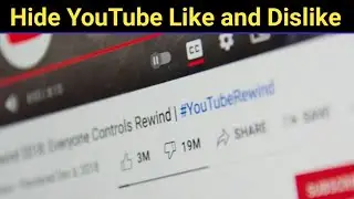 How to Hide Like and Dislike On Youtube Videos 2023