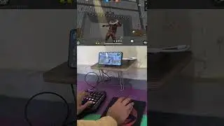 How to play free fire with keyboard mouse in mobile | ⌨️ 🖱📱 full setup without app no activation