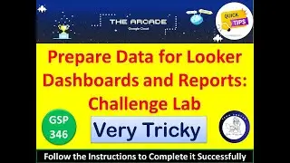 [2024] Prepare Data for Looker Dashboards and Reports: Challenge Lab Solve [Step by Step] #qwiklabs
