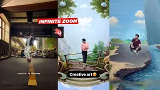 Infnite Zoom AI effect reel editing | Trending reel editing tutorial | Videoleap Video Editor