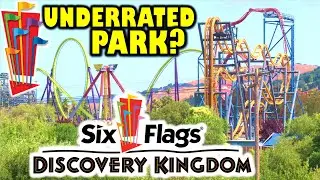 The Most Underrated Six Flags Park? Exploring Discovery Kingdom, July 2025