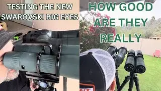 Swarovski STC BIG EYES 17-40X 56mm vs 15X56 SLC vs 25-50X 65mm STS-TWIN SPOTTER INITIAL REVIEW