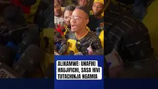 ALIKAMWE: UNAFIKI HAUJIFICHI, SASA HIVI TUTACHINJA NGAMIA
