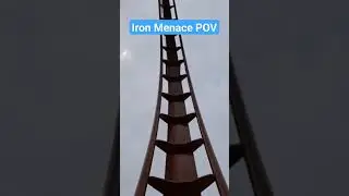 Iron Menace NEW coaster  at Dorney Park 2024