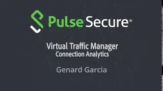 vTraffic Manager Connection Analytics
