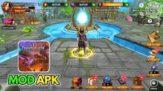 DAWNBLADE MOD APK + DATA | UNLIMITED GOLD | CRYSTAL | HACK N SLASH OFFLINE