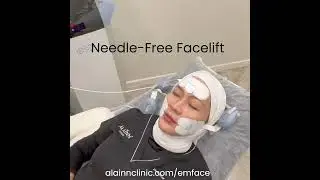 Dr.Ain is doing Needle-Free Facelift with EMFACE  Treatment