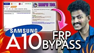 Samsung A10 FRP BYPASS SAMFW TOOL 