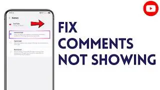 How to Fix YouTube not Showing Comments on Video