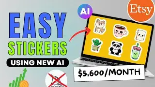 HOW TO USE KITTLE AI FOR CREATING DIGITAL STICKERS | BETTER THAN MIDJOURNEY !