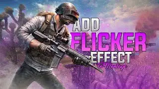 Easiest way to add FLICKER EFFECT in montage on android (kinemaster)🔥