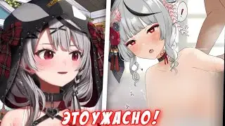 18+ арты Хлои слишком экстремальные! [HoloX/RU Sub]
