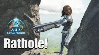 Ark Ascended MTS | My OP Solo Rathole! | Raiding and PVP