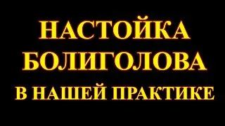 О настойке болиголова, настойке дуба и т.д.