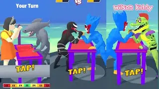 Squid Game vs Huggy Wuggy Monster Evolution
