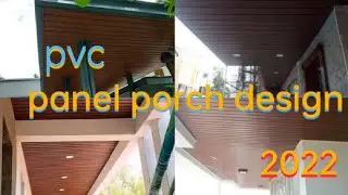 pvc panal porch design for balkni
