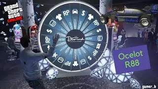 I won the Podium vehicle GTA Online PC || Ocelot R88 (F1 Car) || Diamond Casino Lucky Wheel Car