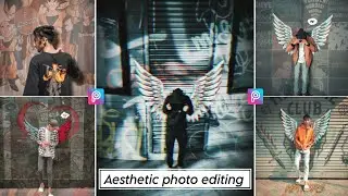 Aesthetic Graffiti Wings photo editing | Aesthetic picsart photo editing 🔥