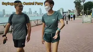 #Walking #Tour #Sayingpon to #Central #Ferry  #2023 @ateghalah1436