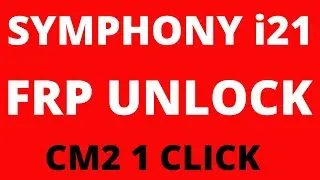 Symphony i21 pin pattern frp unlock 1lick cm2 2020✅