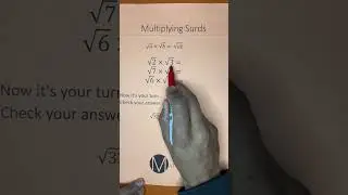 Day 12/30 multiplying #surds #mathinar #gcsemathsrevision