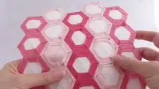 English Paper Piecing: Removing the Paper Templates