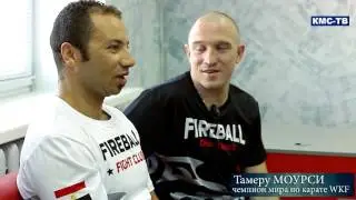 Интервью с чемпионом мира по карате  Тамеру Моурси