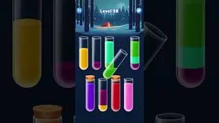 Water Sort & Help The Girl Level 28 #CorianderGaming