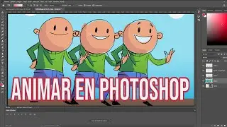 Como animar en Photoshop - Método sencillo y rápido: Timeline, Frames, Capas... 🤹