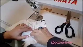 Bebe yakanın bedene dikimi