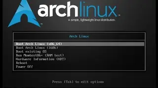 Arch Linux installer (archdi) : From minimal install to XOrg and Config ready