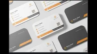 Bussiness Card design in photoshop|  كيفية تصميم كرت شخصي  بالفوتوشوب|How to Design a Bussiness Card