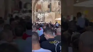 تكبيرات المصلين أثناء خروجهم من المسجد 